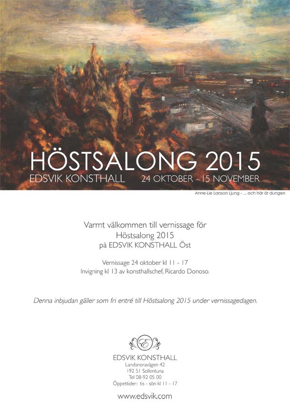 Inbjudan Höstsalong 2015